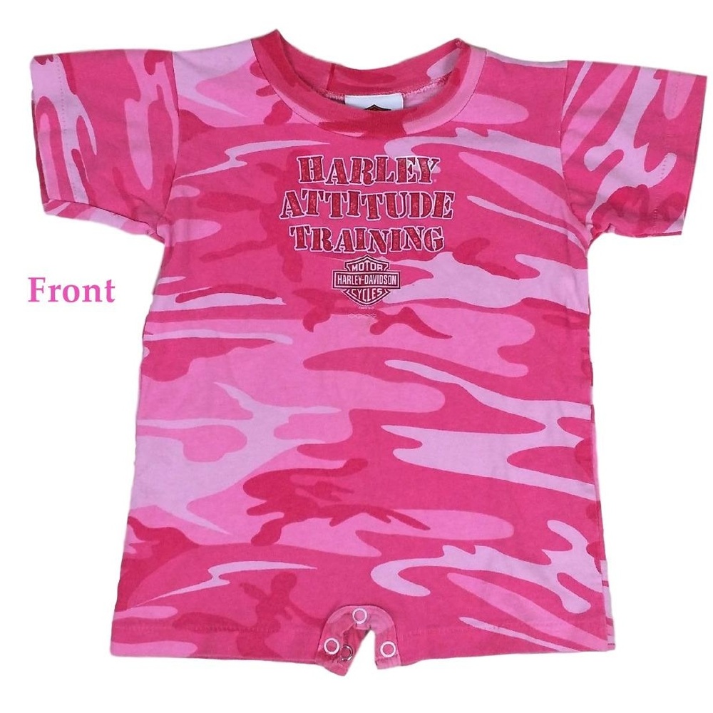 Harley Davidson 1-Piece Romper ~ Size 18 Months